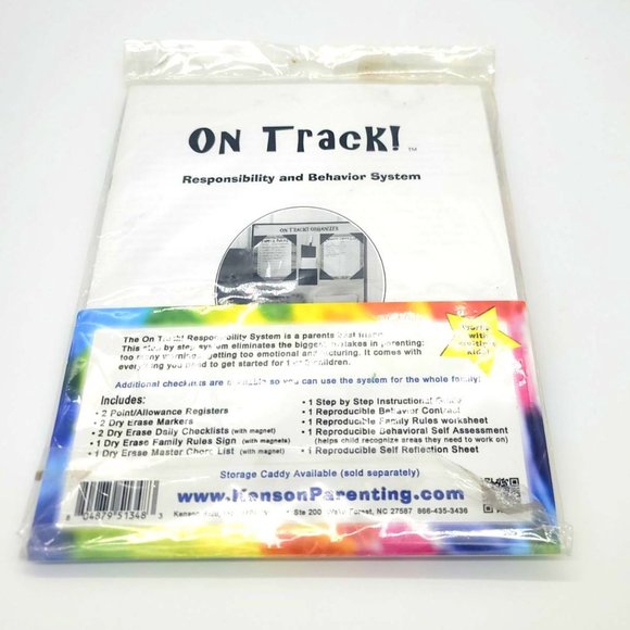 On Track Responsibility and Behavior System for Ages 8 - 14 For 1 - 2 Children - Picture 3 of 4